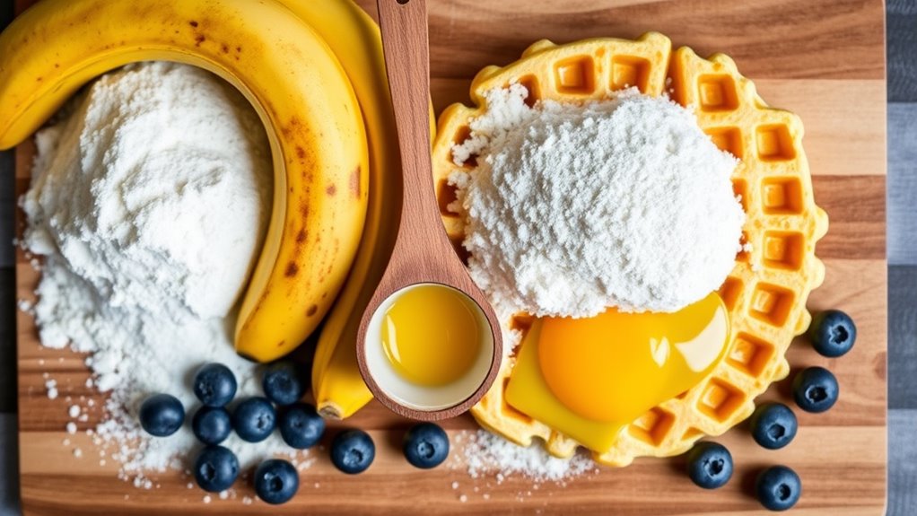 banana waffle ingredient checklist