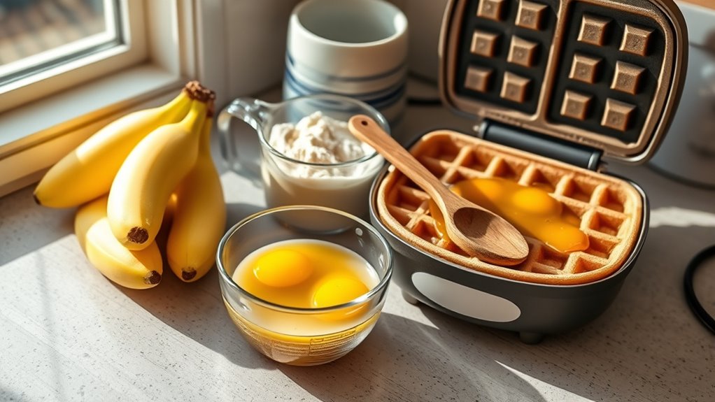 banana waffle preparation tips