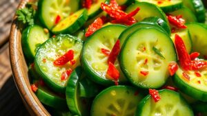 bartaco spicy cucumber salad