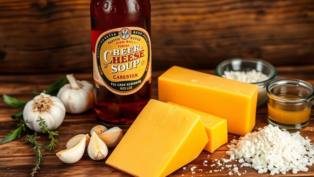 beer cheese soup ingredients overview