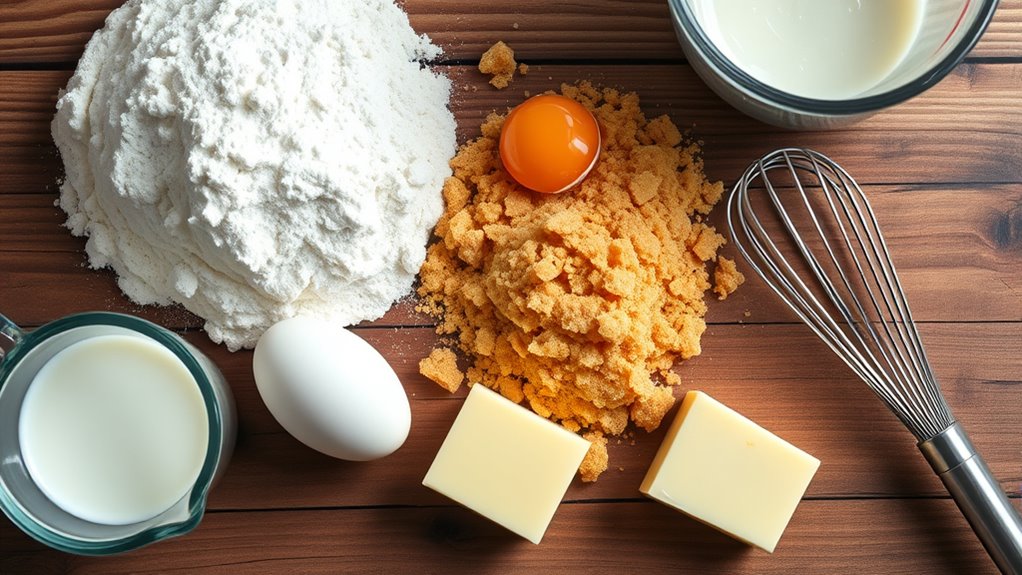 belgian sugar waffle ingredients