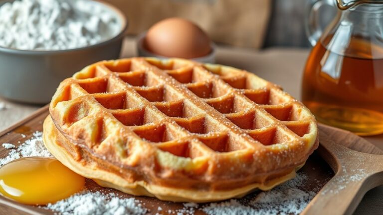 belgian sugar waffle recipe
