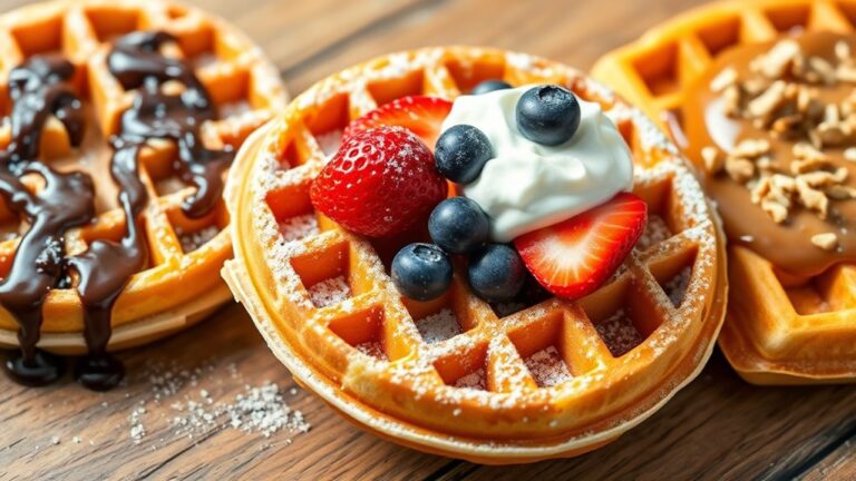 belgian waffle breakfast recipes
