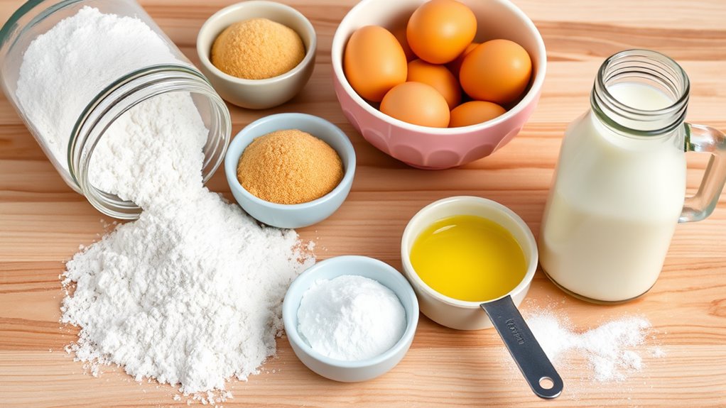 belgian waffle ingredient list