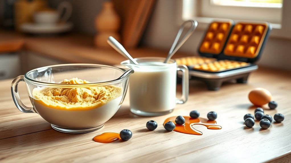 bisquick waffle recipe ingredients