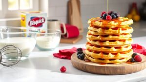 bisquick waffle recipe simplified