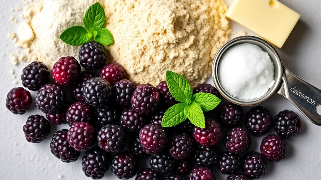 blackberry pie ingredient list
