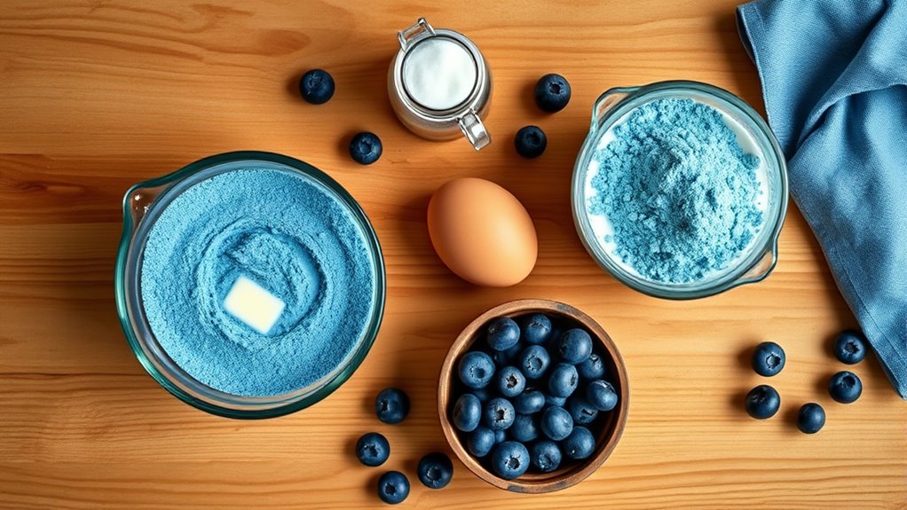 blue waffles ingredient list