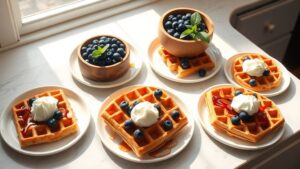 blueberry waffle recipe ideas