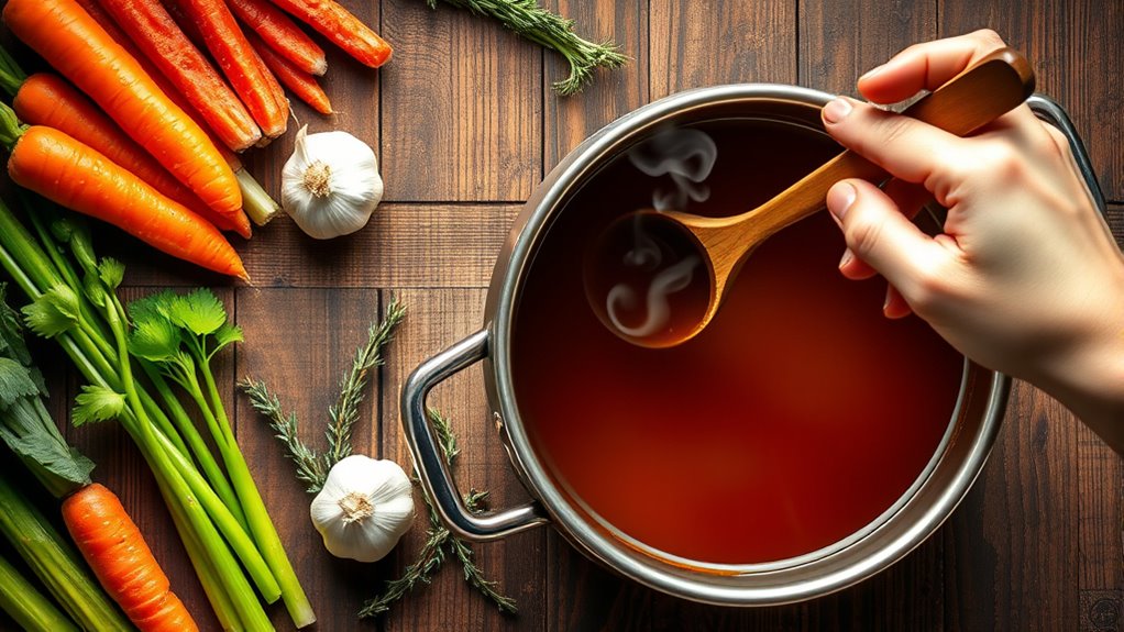 bone preparation for broth
