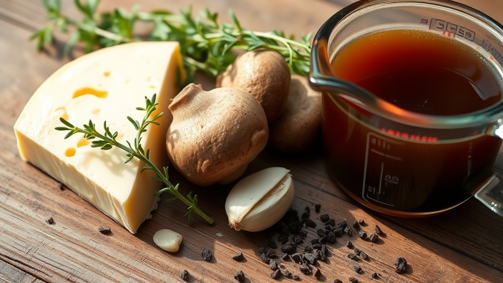 brie and mushroom soup ingredients