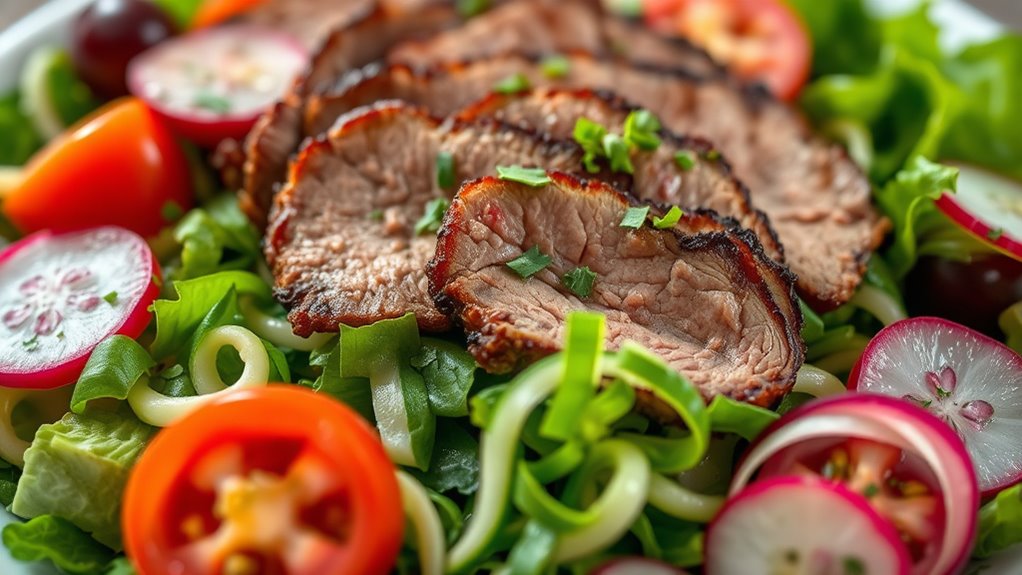 brisket salad preparation process