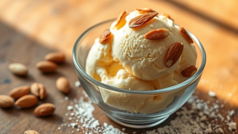 butter almond ice cream