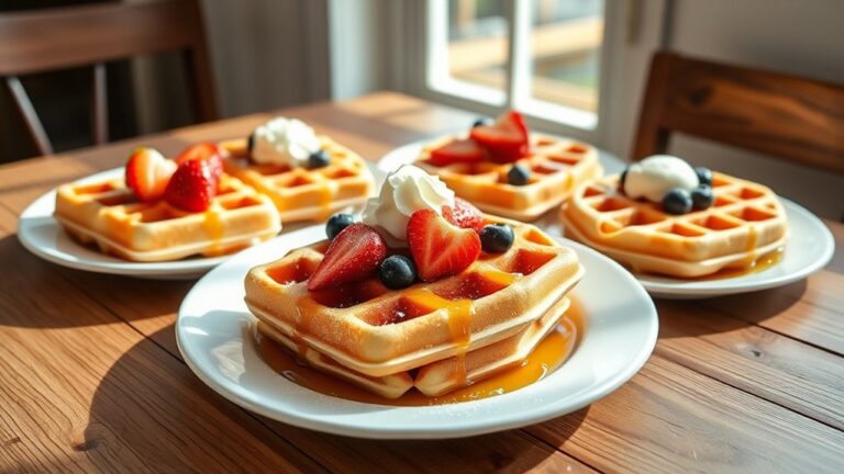 buttermilk waffle breakfast ideas