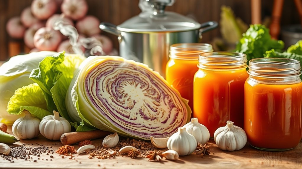 cabbage preparation for soup