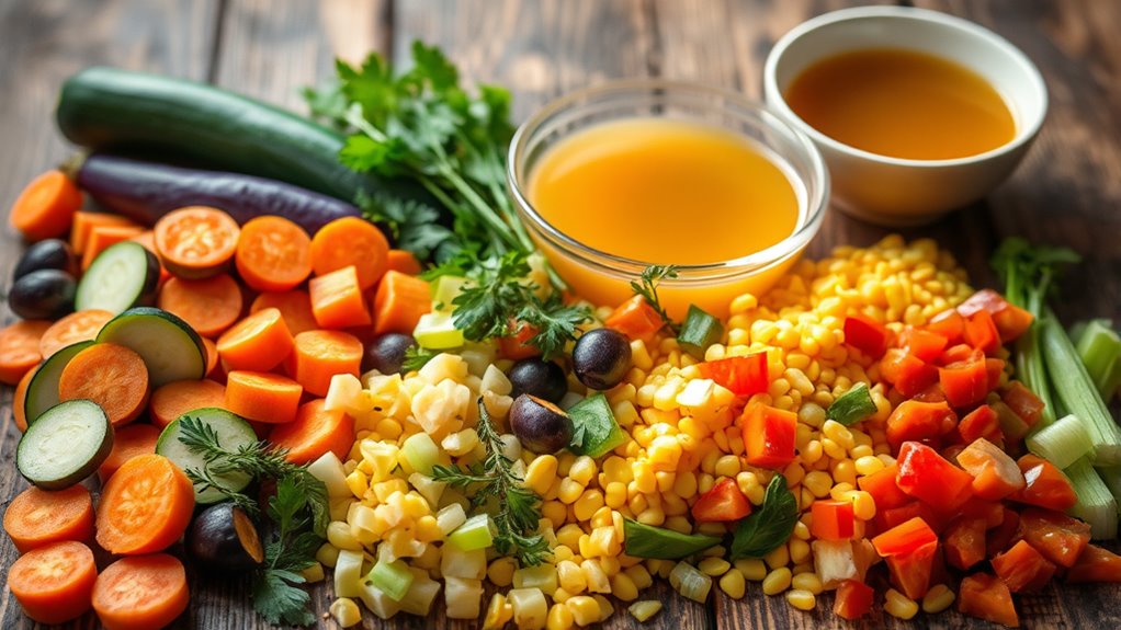 california medley soup ingredients