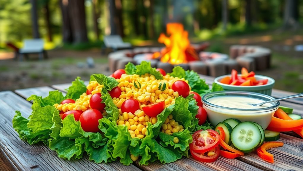 camping salad ingredient guide