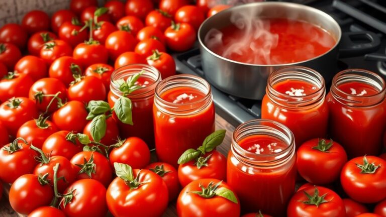 canning homemade tomato soup