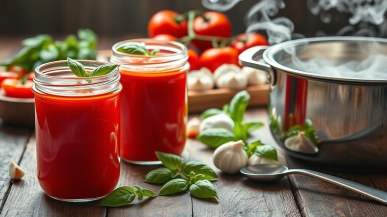 canning homemade tomato soup