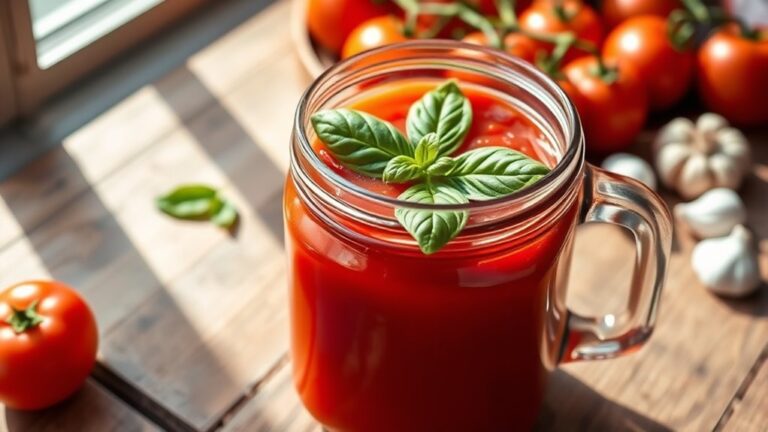 canning tomato basil soup