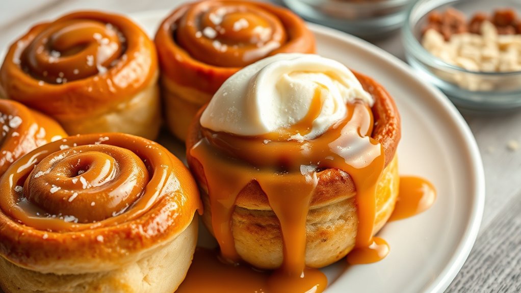 caramel rolls flavor enhancements