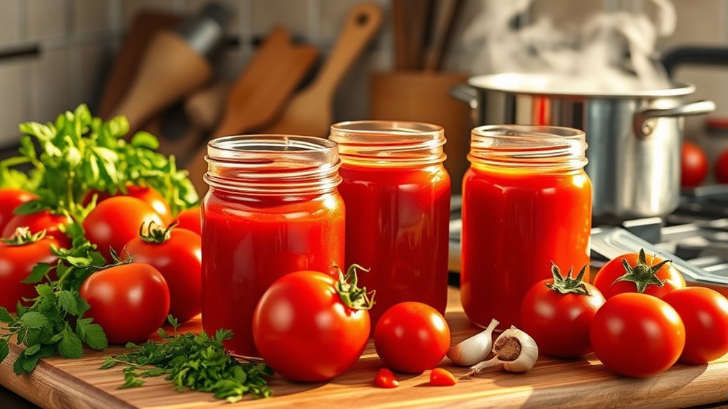 careful canning preparation process