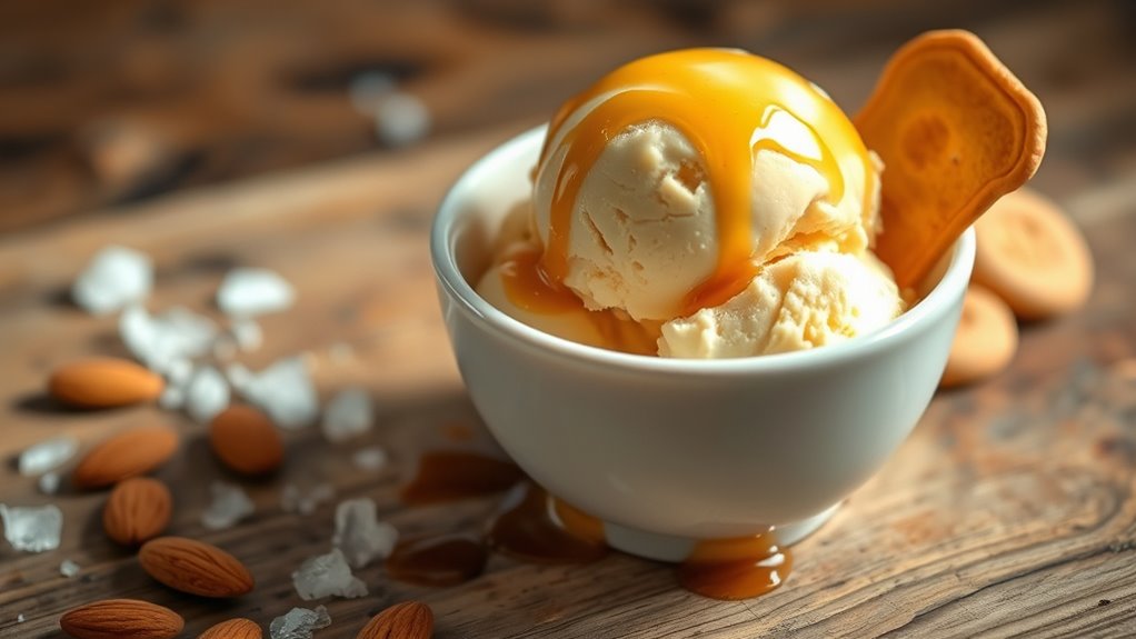 careful ice cream making