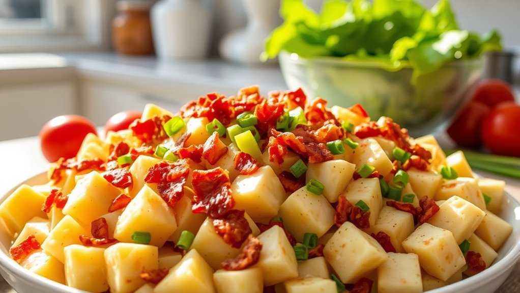 careful potato preparation techniques