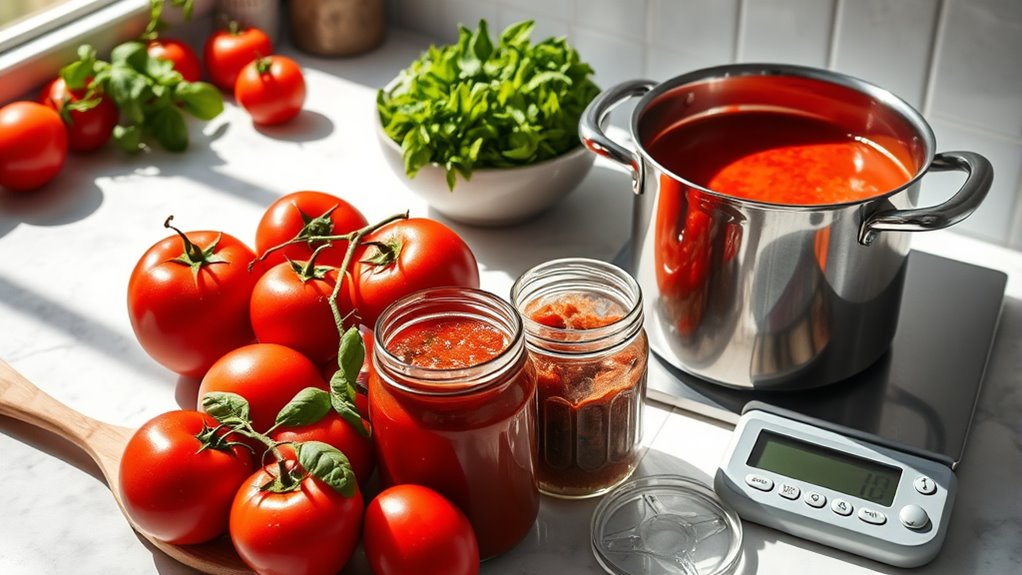 careful preparation for soup