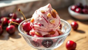 cherry nut ice cream