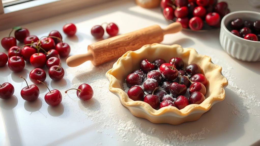 cherry pie preparation steps