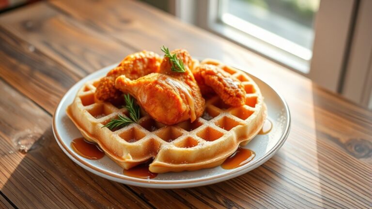 chicken and waffles made easy