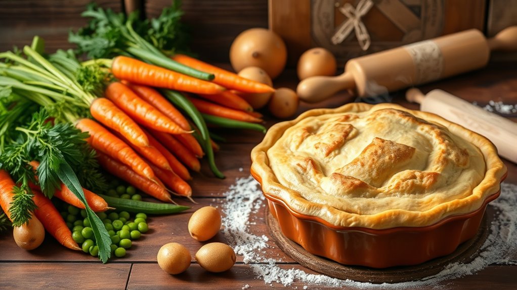 chicken pot pie preparations