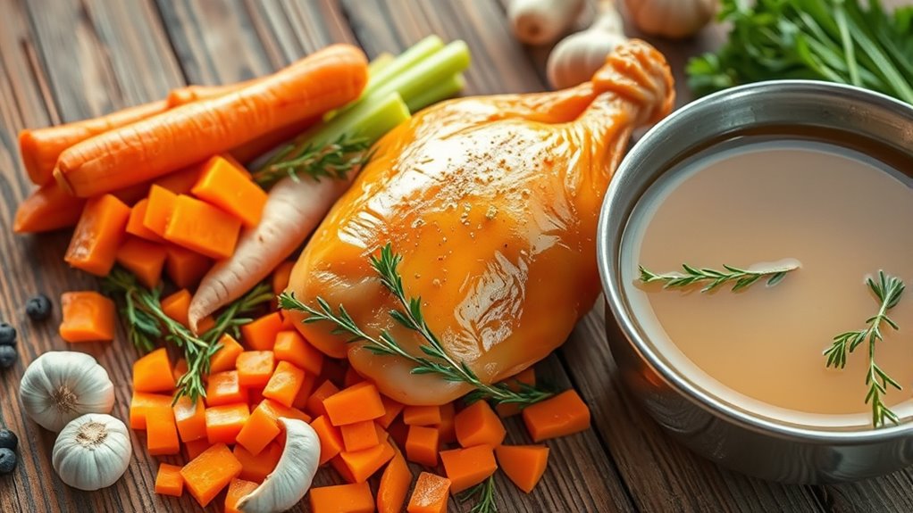 chicken soup core ingredients