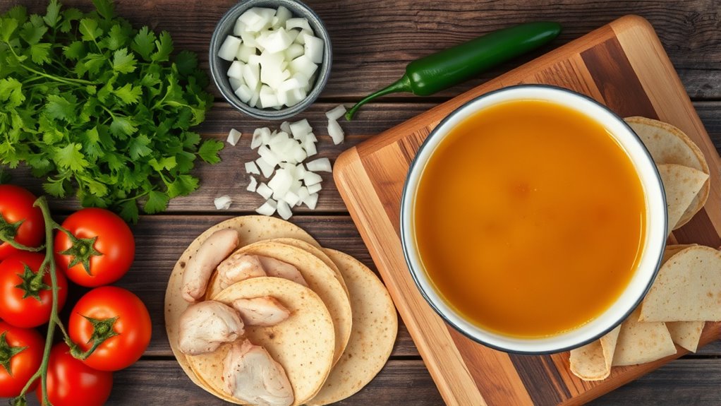 chicken tortilla soup ingredients