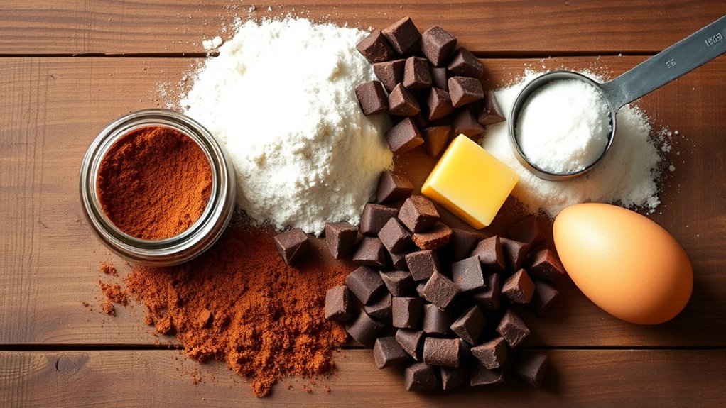 chocolate pie ingredient list