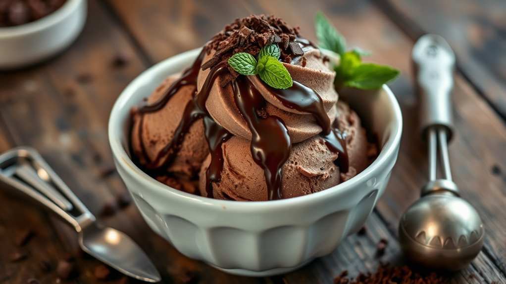 chocolate preparation and flavoring
