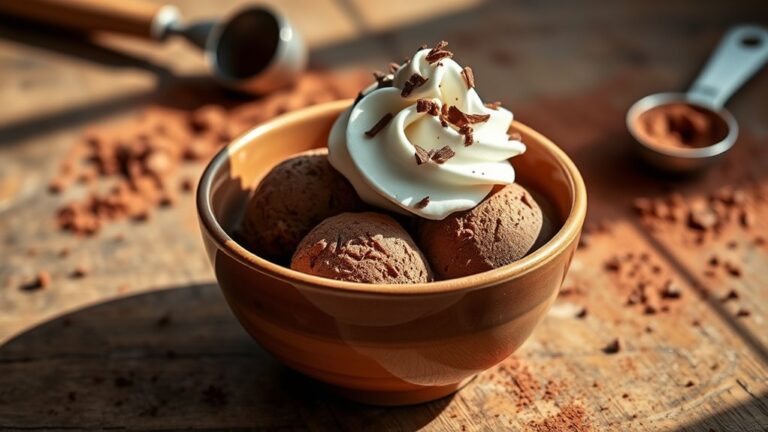 chocolate snow ice cream