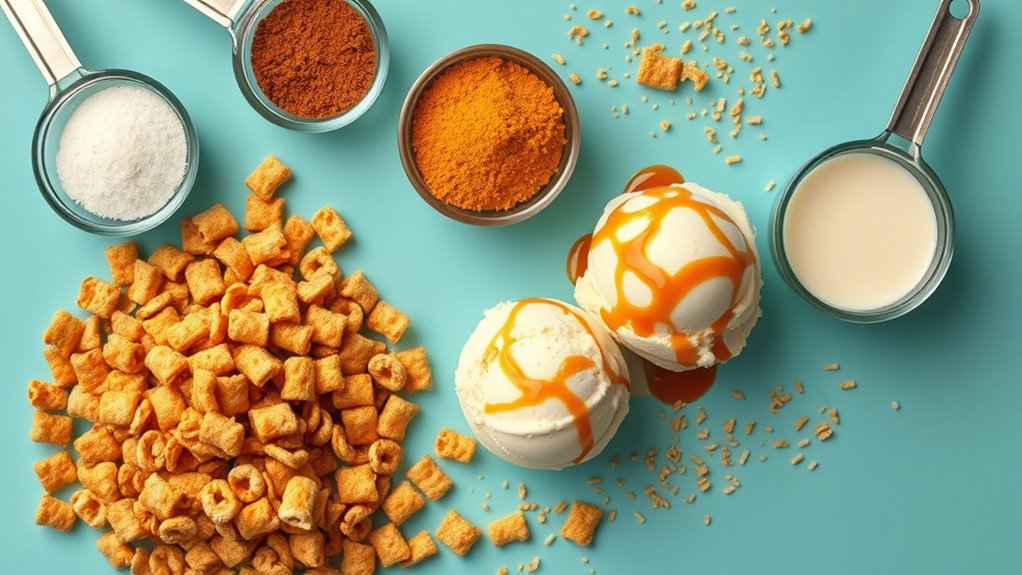 cinnamon ice cream delight