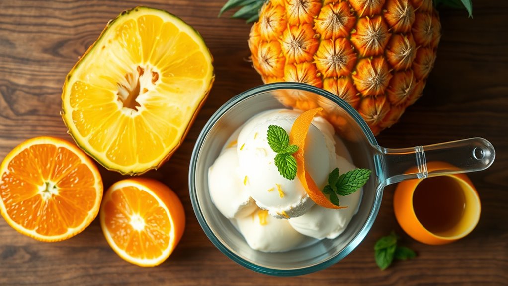 citrusy creamy balanced ingredients