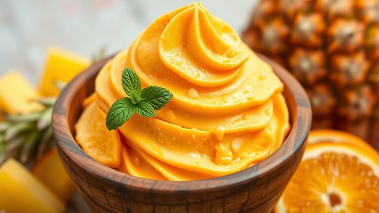 citrusy frozen dessert recipe