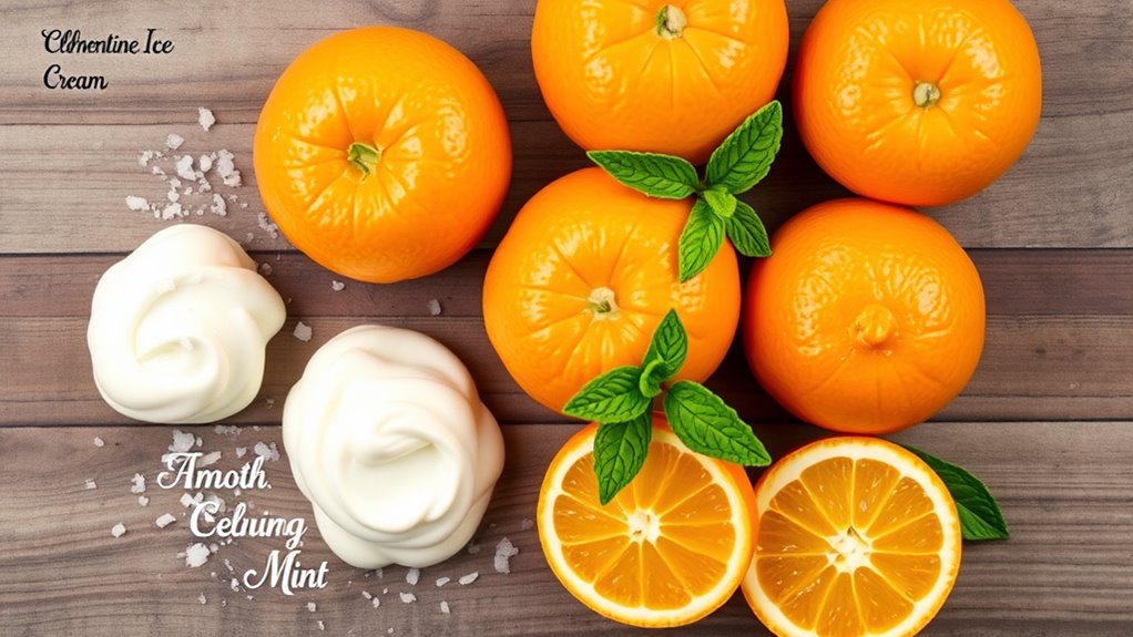 clementine ice cream recipe