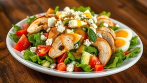 cobb salad recipe instructions
