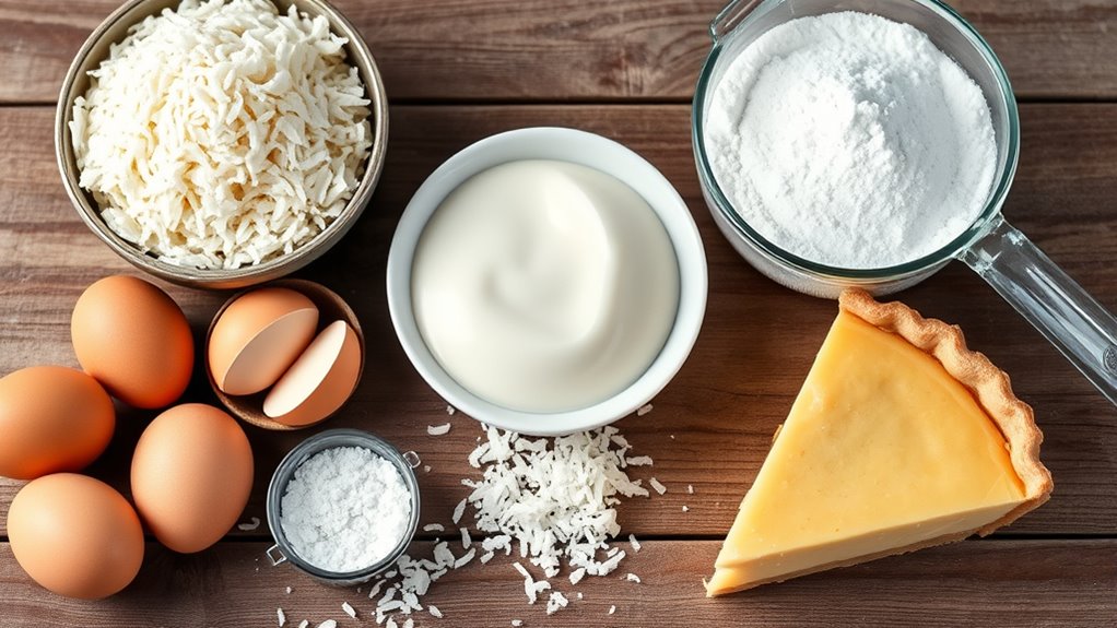 coconut pie essential ingredients