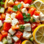 codfish salad preparation instructions