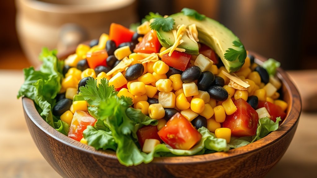colorful salad ingredient guide