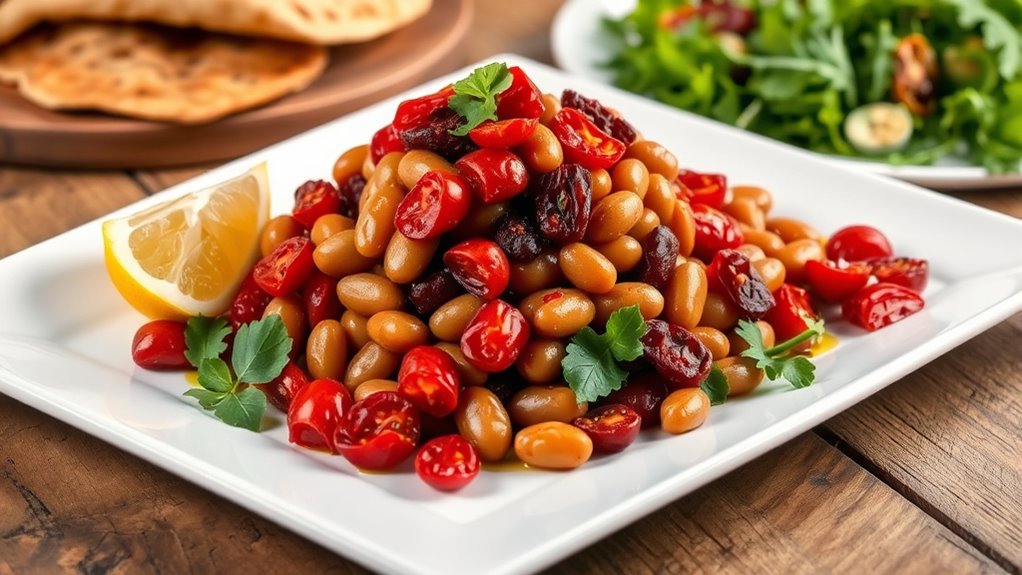 colorful salad presentation ideas
