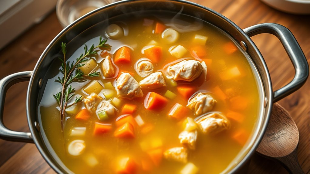 comforting chicken soup recipe