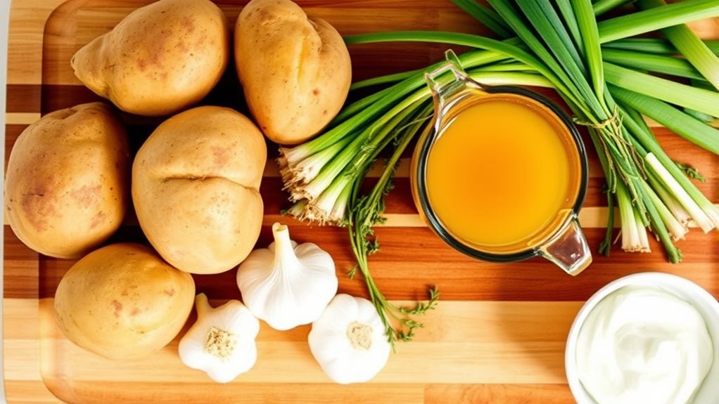 comforting creamy potato soup
