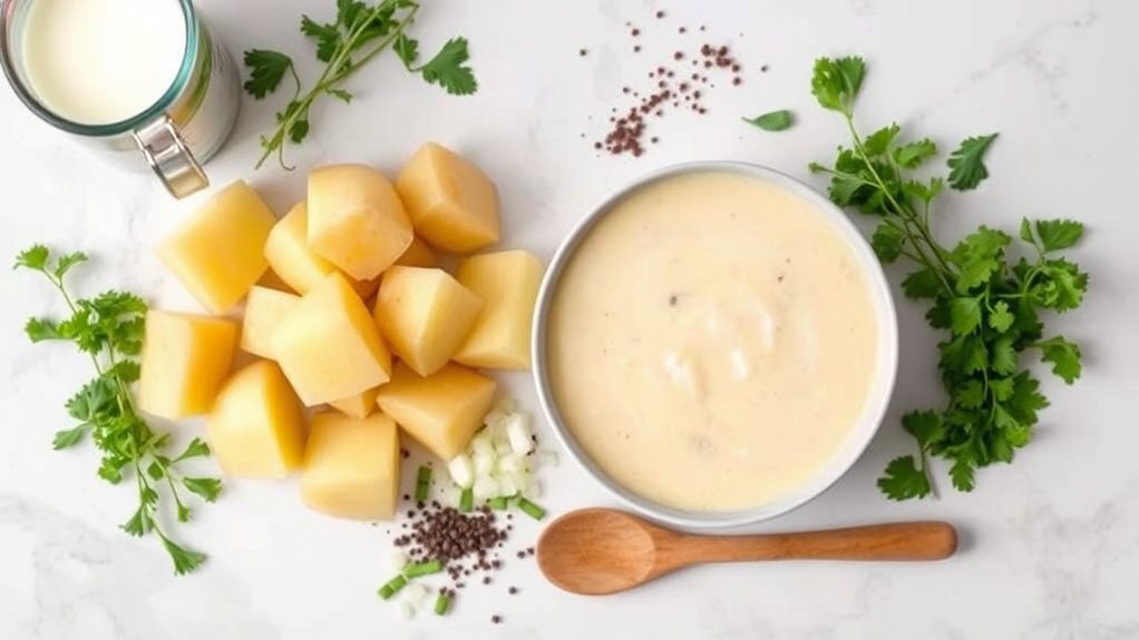 comforting potato soup recipe